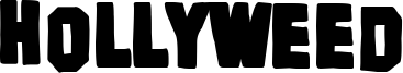Hollyweed Font
