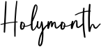 Holymonth Font