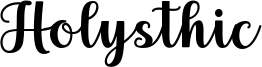 Holysthic Font