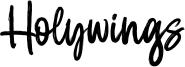 Holywings Font