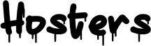 Hosters Font