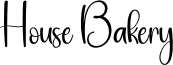 House Bakery Font