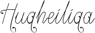 Hugheiliga Font