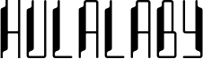 Hulalaby Font