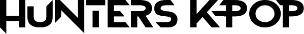 Hunters K-Pop Font