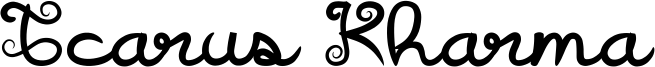 Icarus Kharma Font