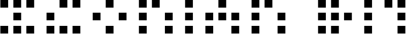 Iconian Bitmap Font