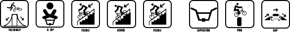 Icono BMX Font