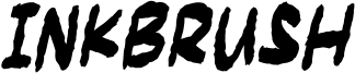 Inkbrush Font