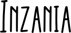 Inzania Font