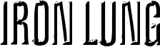 Iron Lung Font