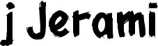 j Jerami Font