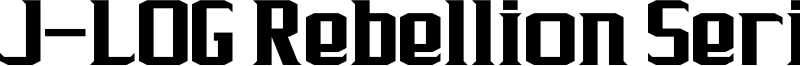 J-LOG Rebellion Serif Font