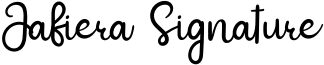 Jafiera Signature Font