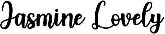 Jasmine Lovely Font