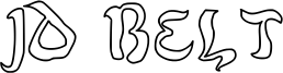 JD Belt Font