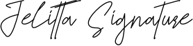 Jelitta Signature Font