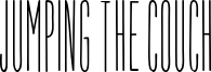 Jumping the Couch Font