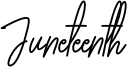 Juneteenth Font