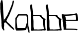 Kabbe Font