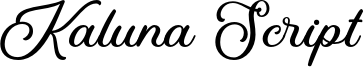Kaluna Script Font