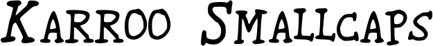 Karroo Smallcaps Font