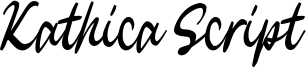 Kathica Script Font