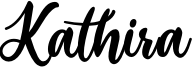 Kathira Font