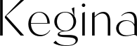 Kegina Font