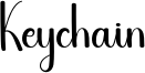 Keychain Font