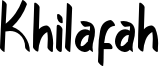 Khilafah Font