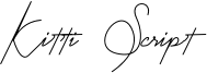 Kitti Script Font