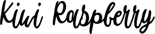 Kiwi Raspberry Font