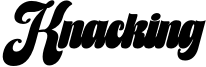 Knacking Font