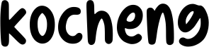 Kocheng Font