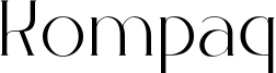 Kompaq Font
