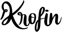 Krofin Font