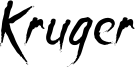 Kruger Font