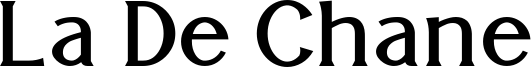 La De Chane Font