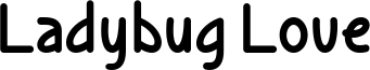 Ladybug Love Font