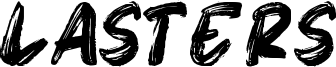 Lasters Font