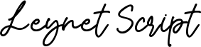 Leynet Script Font