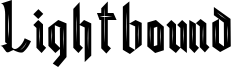 Lightbound Font