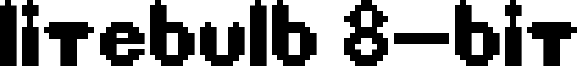 Litebulb 8-bit Font