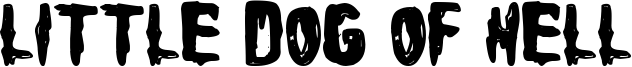 Little Dog of Hell Font