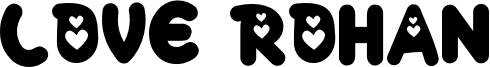 love rohan Font