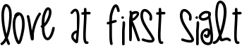 Love At First Sight Font