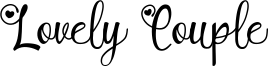 Lovely Couple Font