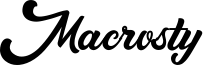 Macrosty Font