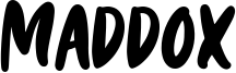 Maddox Font